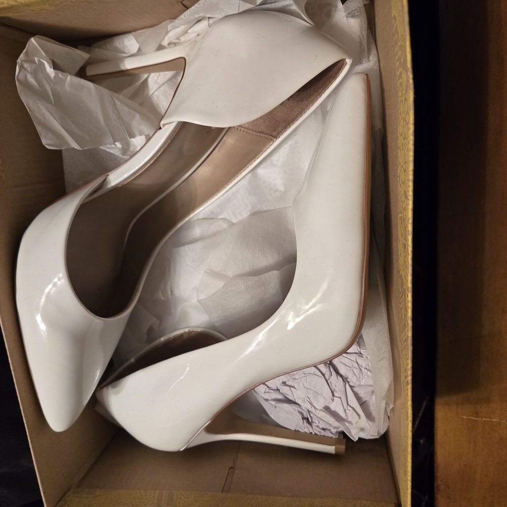 Elegant White Women's Heels